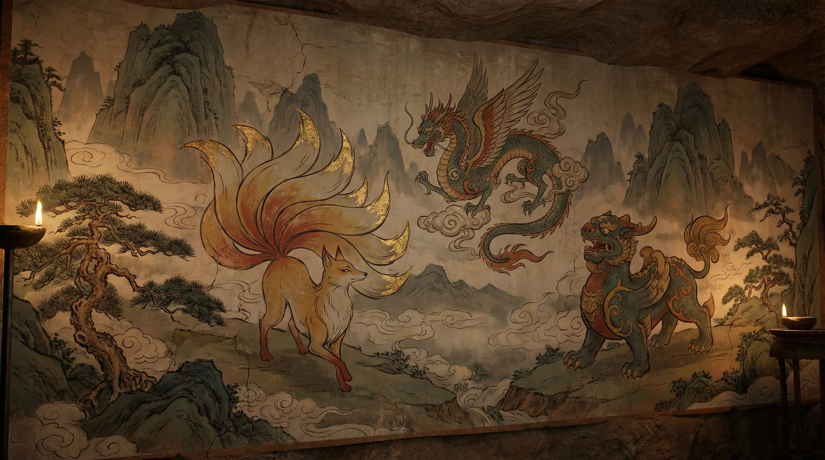 山海经 - 速水百花 上古神兽动漫